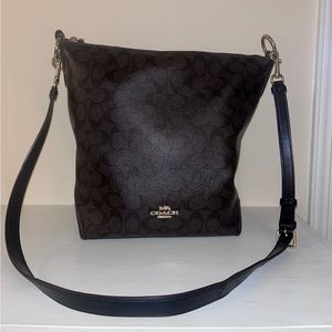 COACH Val Duffle In Signature Canvas